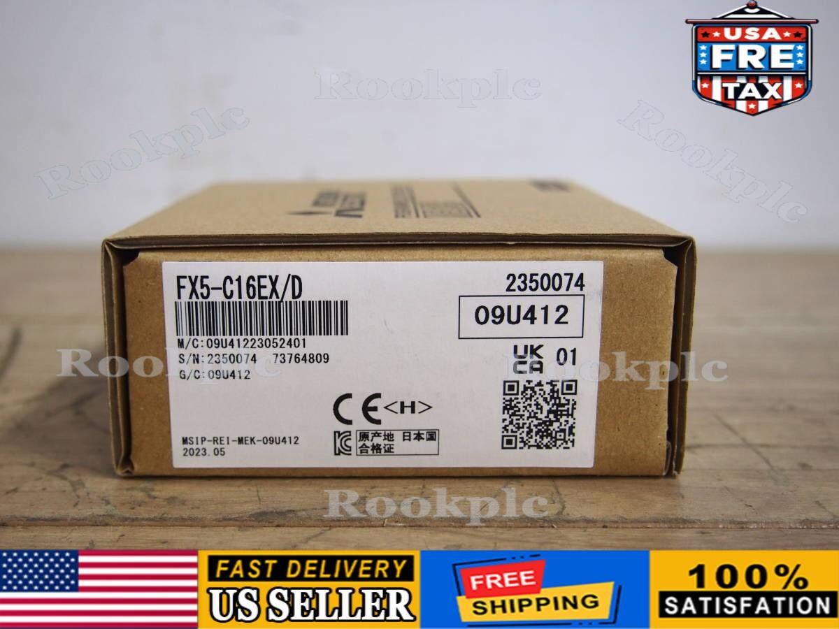 MITSUBISHI FX5-C16EX/D DC digital input module **SAMEDDAY SHIP AVAILA