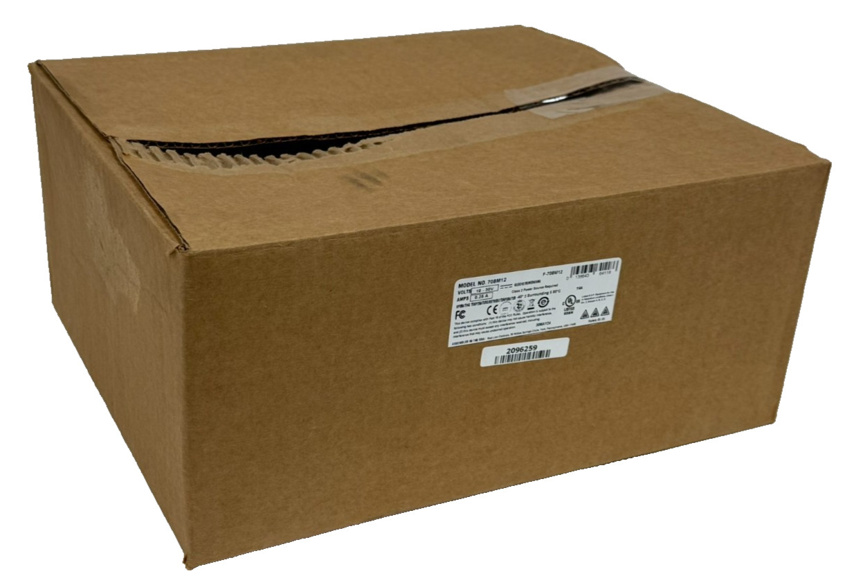 NEW RED LION N-TRON 708M12 INDUSTRIAL ETHERNET SWITCH F-708M12