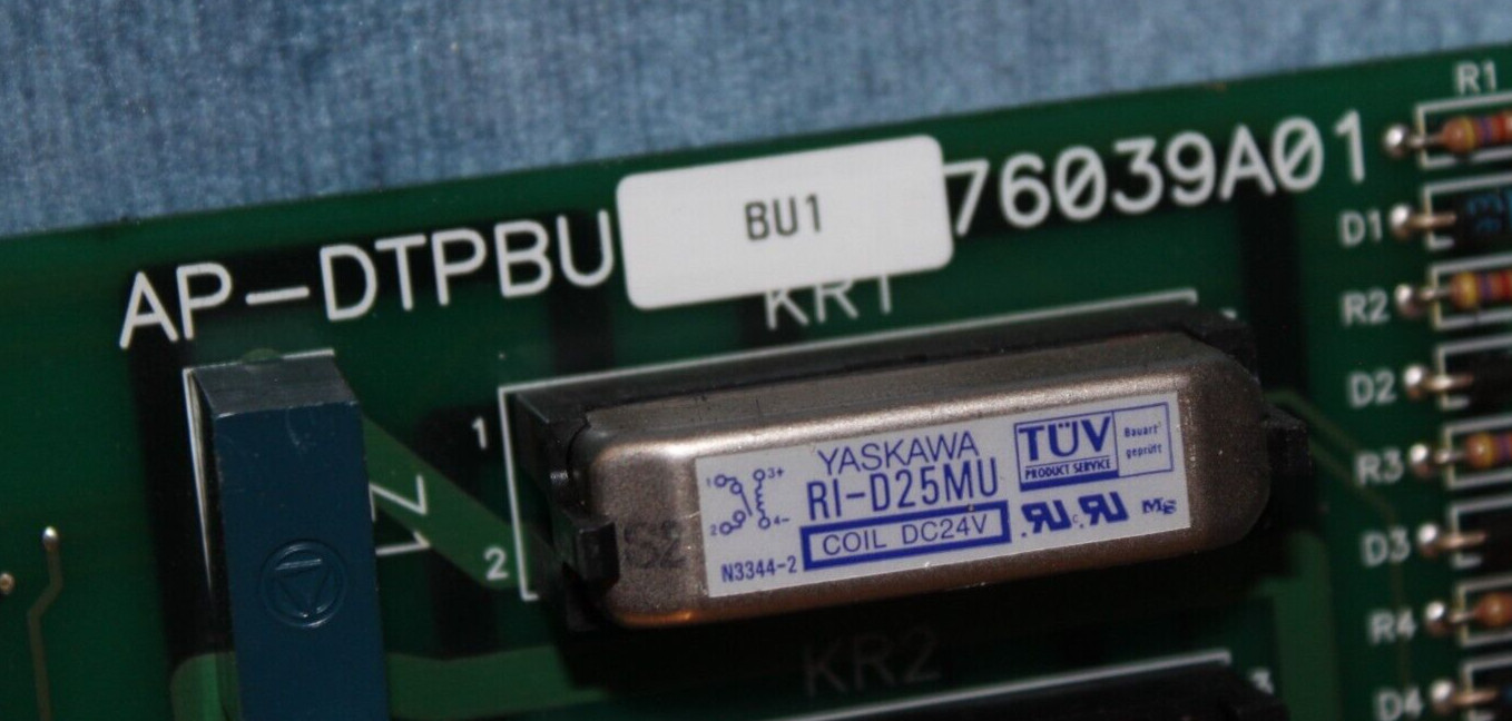 Mori Seiki AP-DTPBU BU1 E76039A01 Relay Board Card (6 Month Warranty)