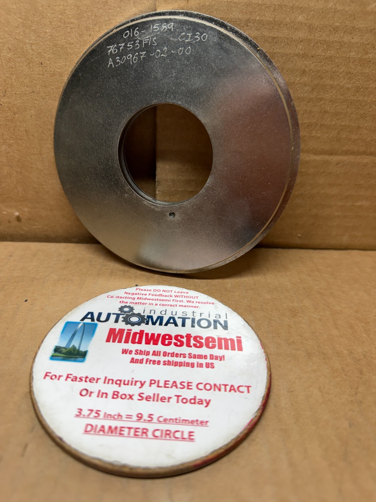 NEW FLOWSERVE A30967-02-00 SIZE 4X13 BAFFLE OIL STATIONARY PUMP S/N: S48876
