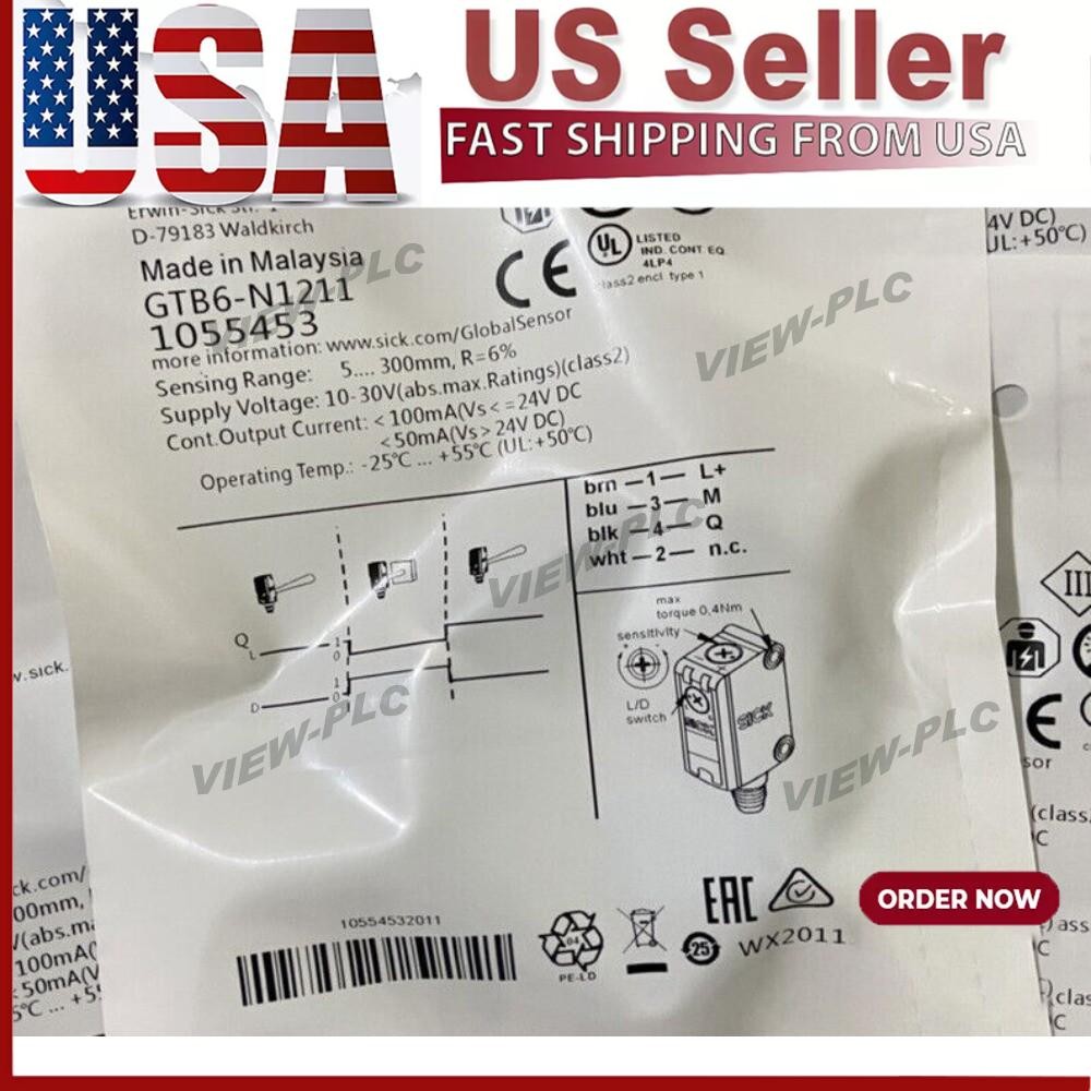 US FREE TAX Sick GTB6-N1211 GTB6N1211 1052441 Photoelectric