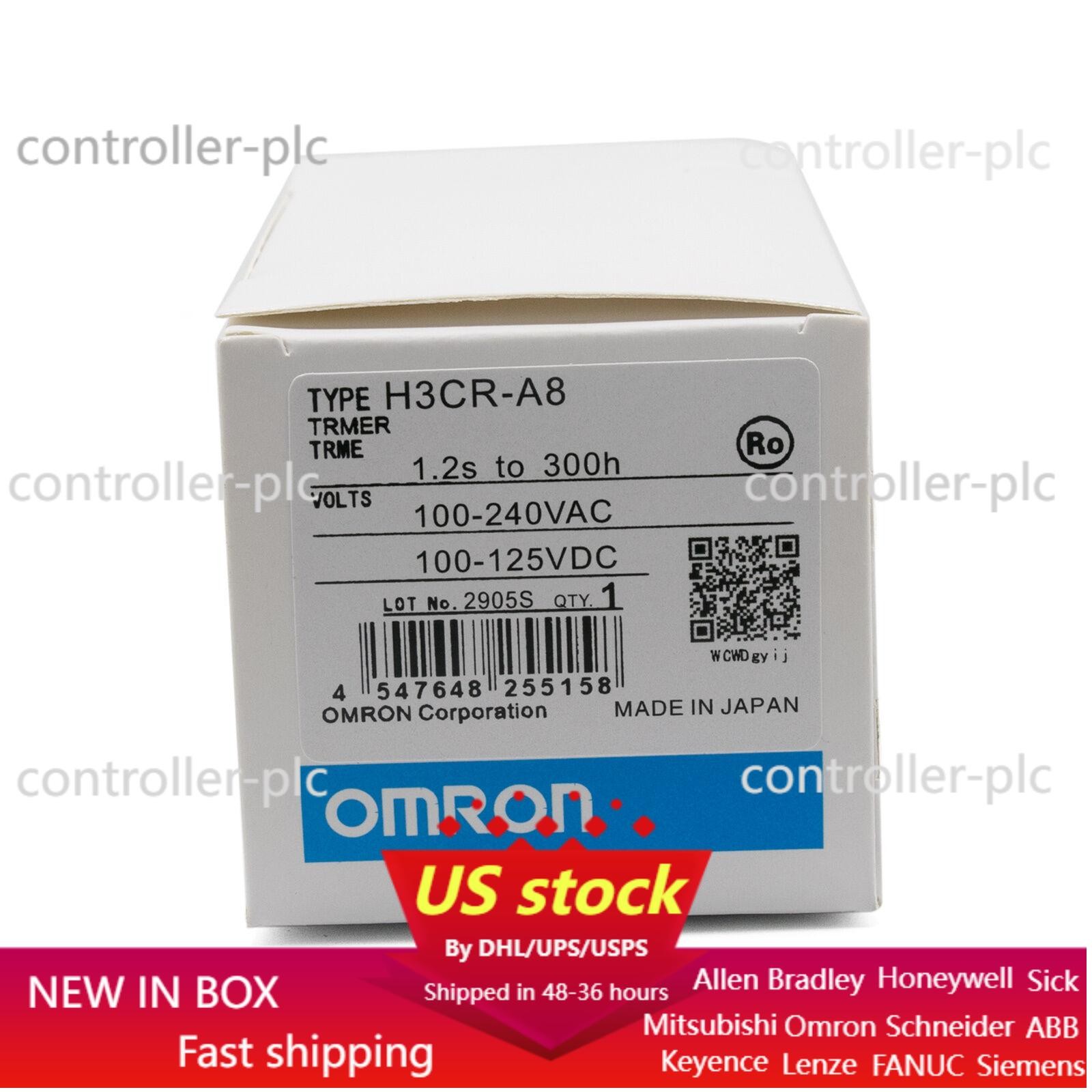 Omron H3CR-A8 Timer Module H3CRA8 New In Box Free Shipping