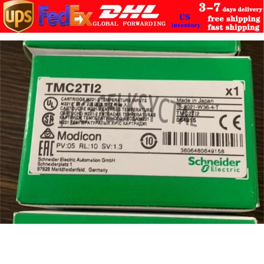 Schneider Modicon TMC2TI2 cartridge M221 PLC – analog 2x Temperature