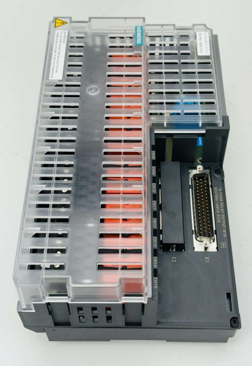 New! SIEMENS 6ES7650-1AM30-3XX0 16CH Terminal Block Relay Output MTA *WARRANTY*