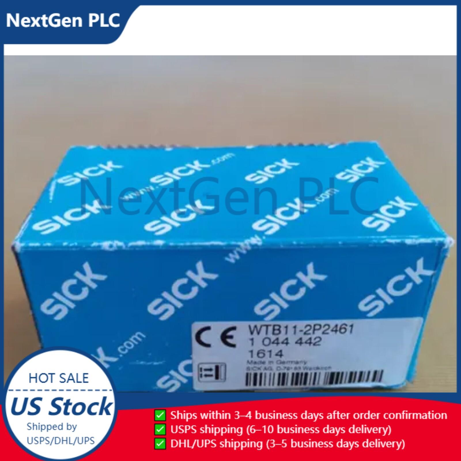 New Sick WTB112P2461 1044442 WTB11-2P2461 Photoelectric Sensor