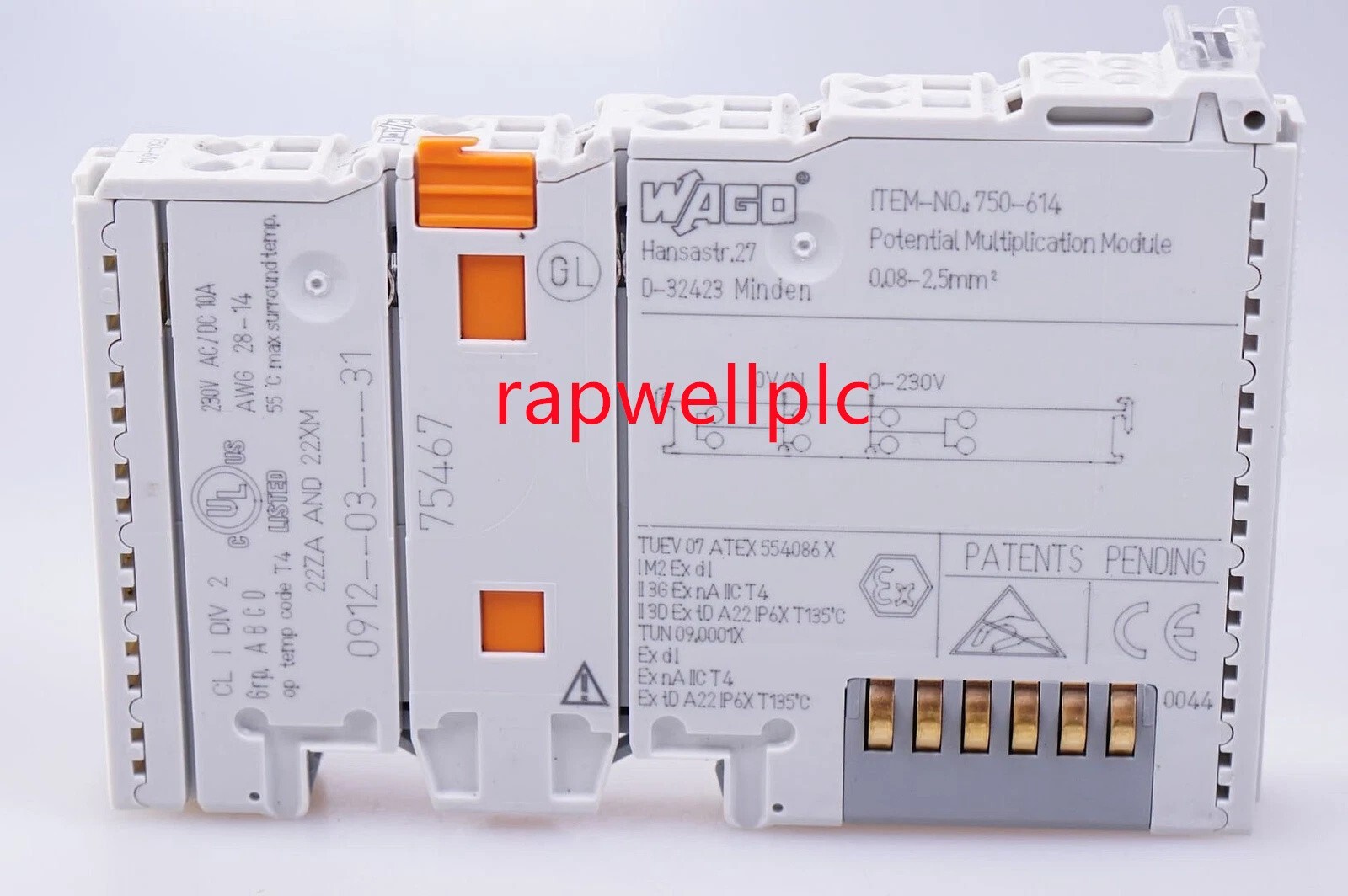 NEW WAGO 750-614 PLC Module 750-614