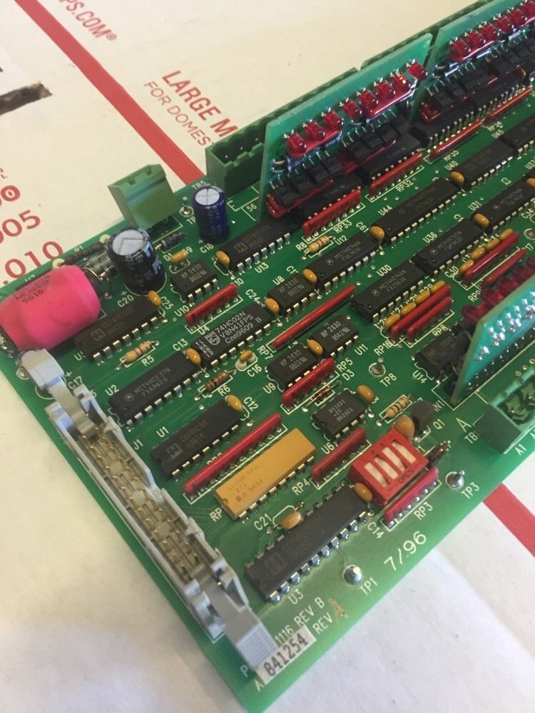 Cincinnati Milacron Laser Cutter Circuit Board PCB 841116 Rev B 841254 Rev A