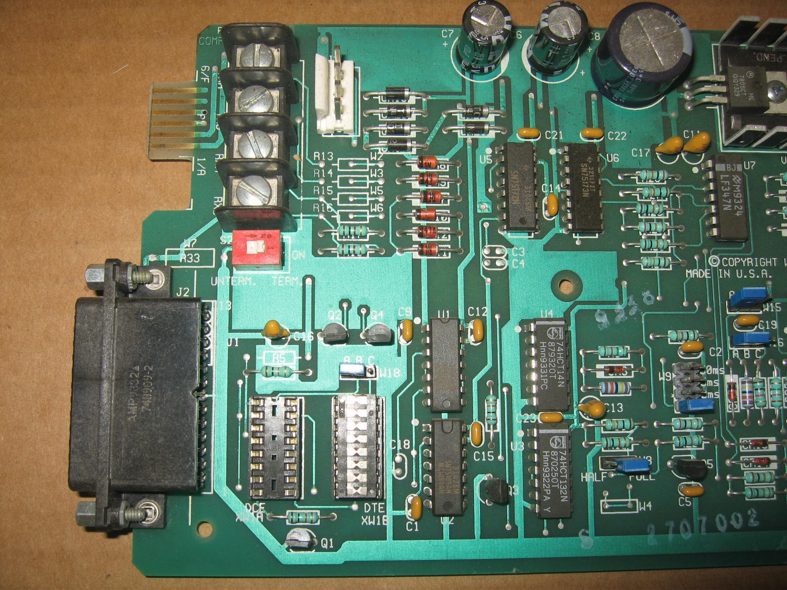 Widget World 440-0087-001 REV H Converter Driver Board