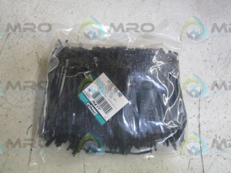 LOT OF 10000 PANDUIT PLT1.5S-M0 CABLE TIE 1 1/2″ NSMP