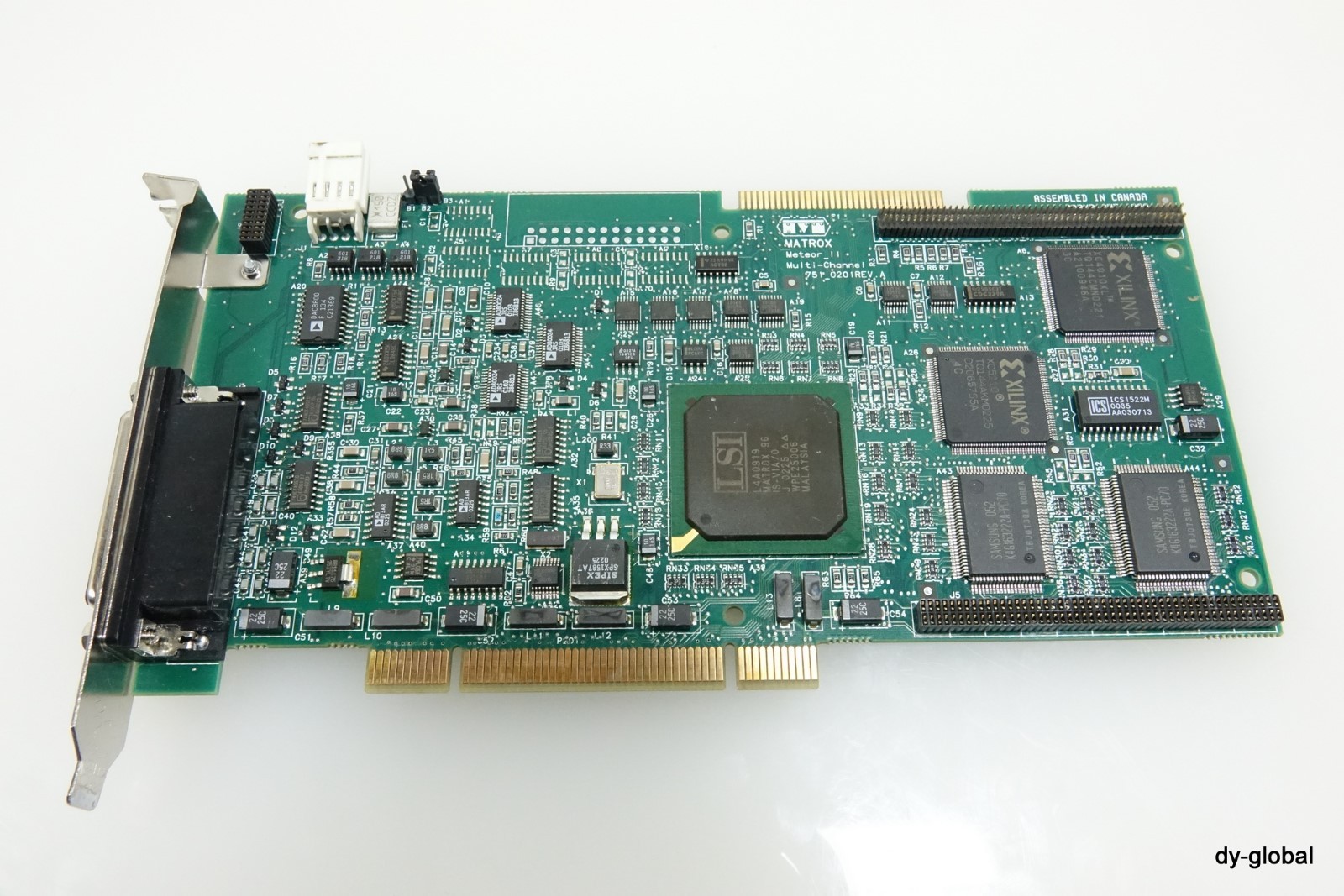 MATROX Used METEOR_II MULTI-CHANNEL 751_0201 REV.A METROR2-MC/4 PCB-I-E-919=6DX1