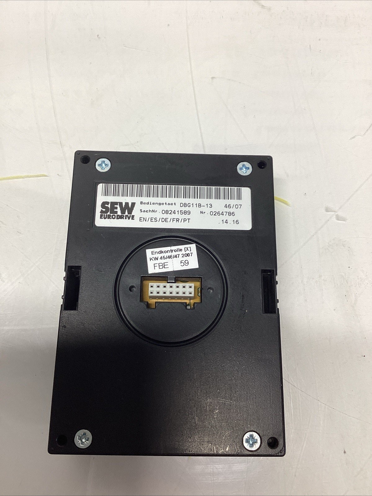 SEW-EURODRIVE MOVIDRIVE® operator panel DBG11B-13 M-452