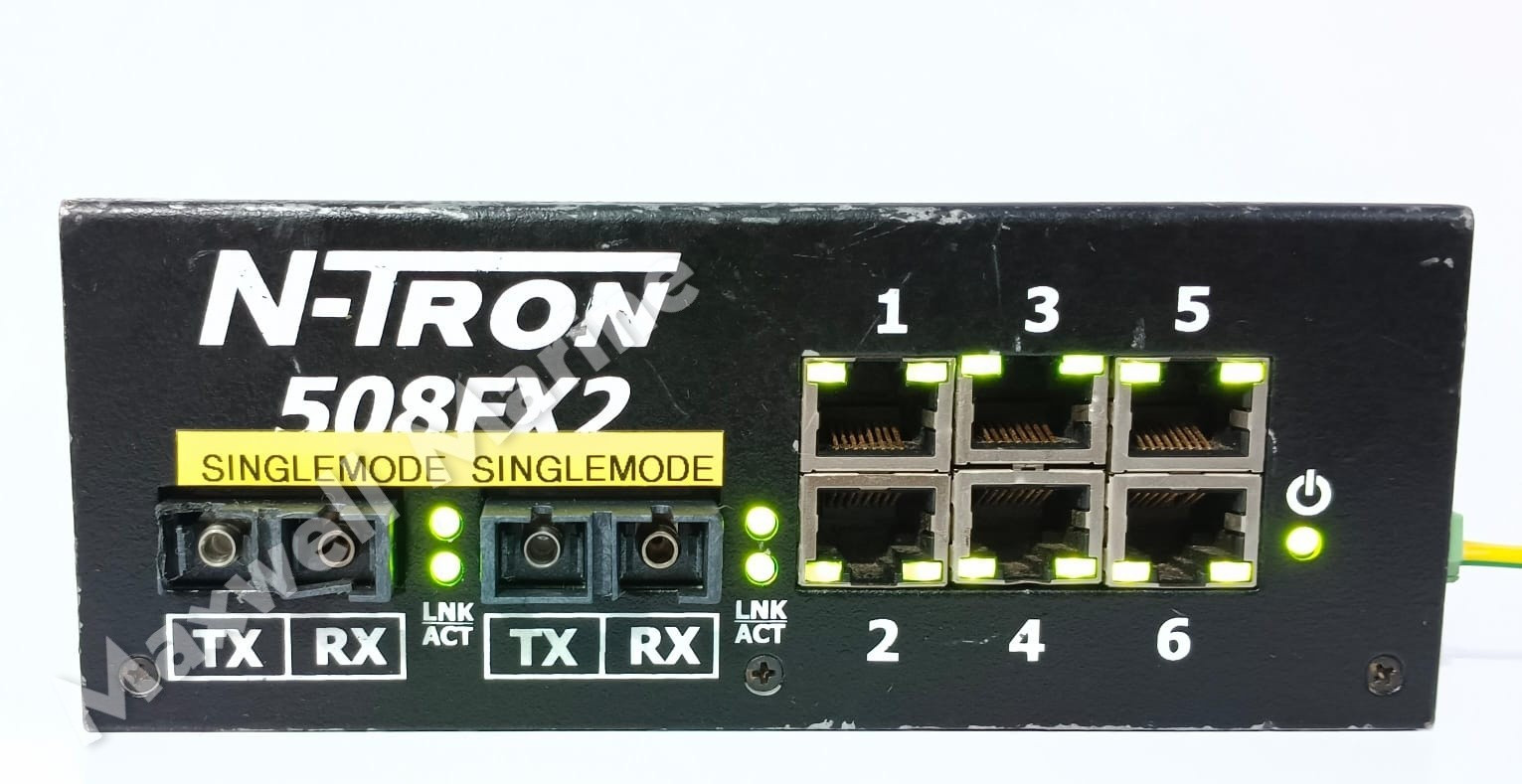 N-Tron 508FX2 Industrial Ethernet Switch 508FXE2-A-SC-40