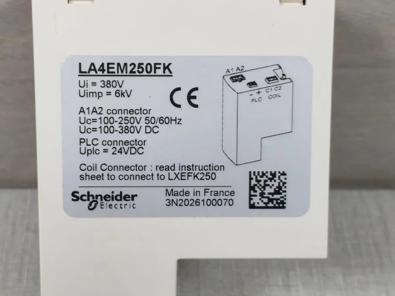 Schneider Electric LA4EM250FK Electronic Control Module New Open Box PLC