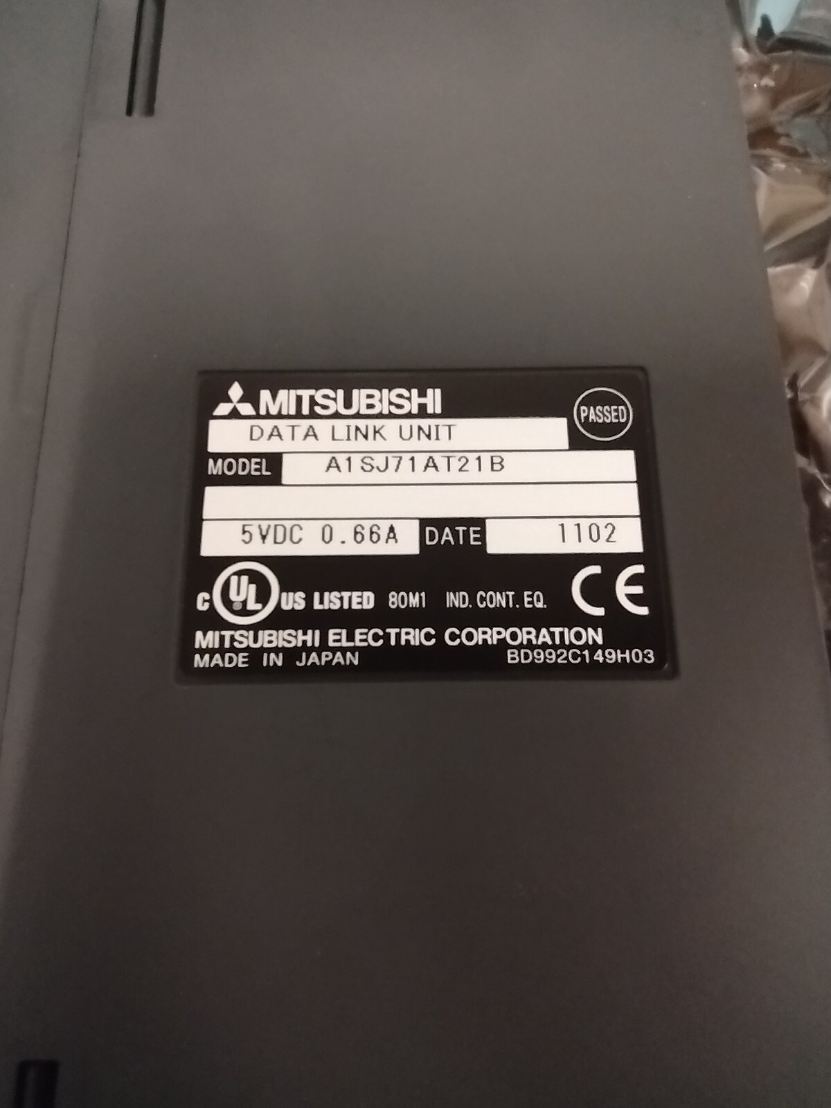 Mitsubishi Data Link Unit a1sj71at21b PLC Controller – FAST USA SHIPPING! @67