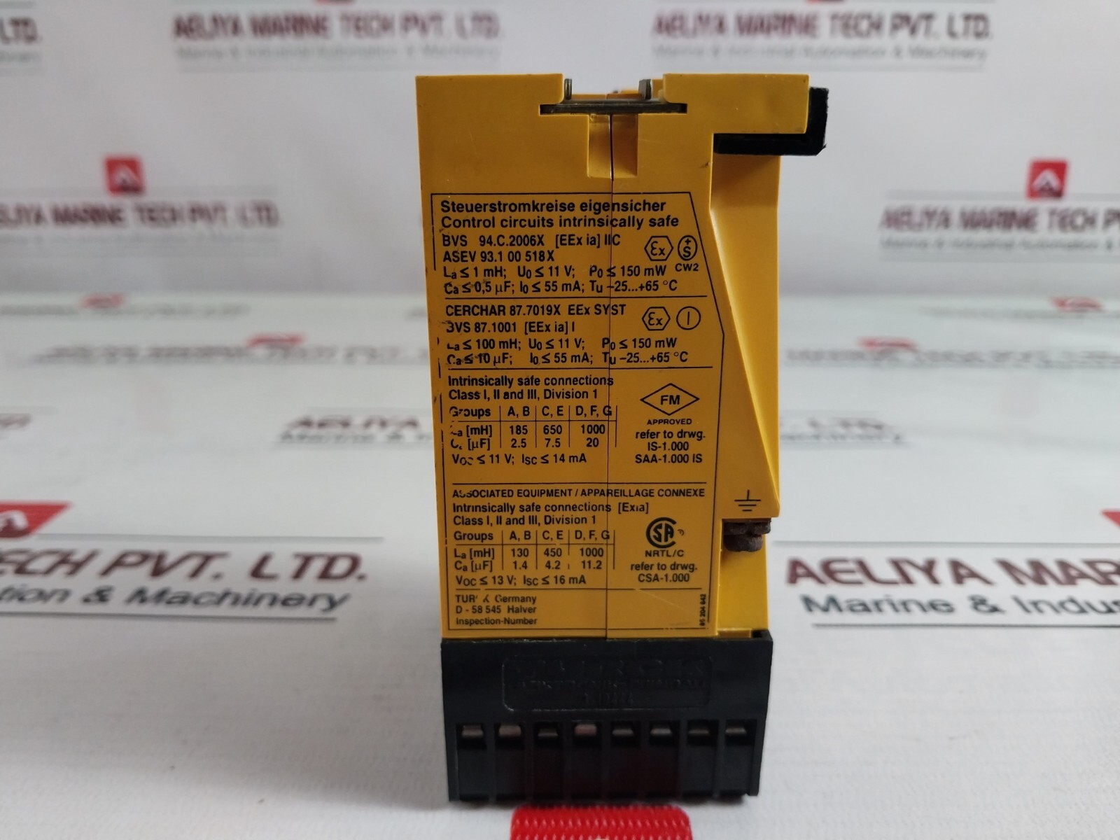 Turck MS1-22 EX0-R Switching Amplifier 20…28VAC AC 250V 4A