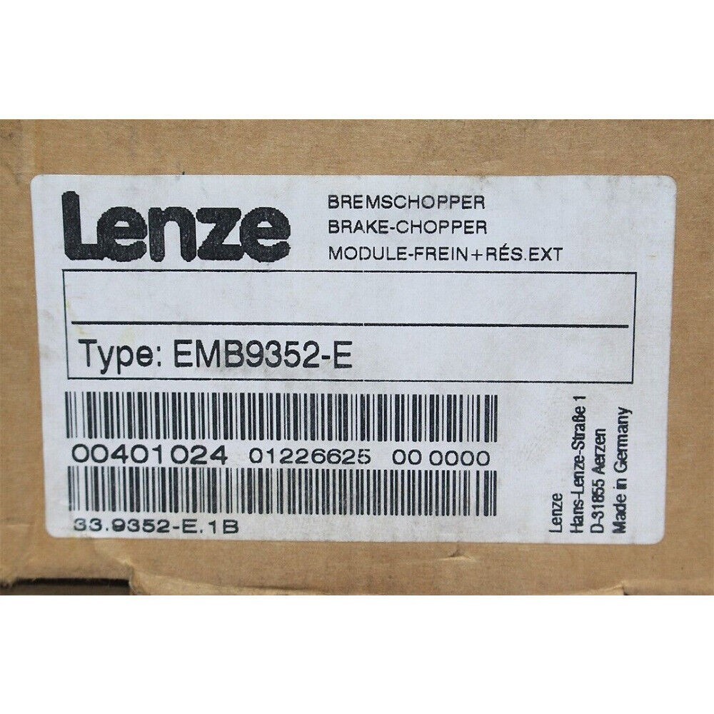 NEW EMB9352-E LENZE EMB9352E Brake Module