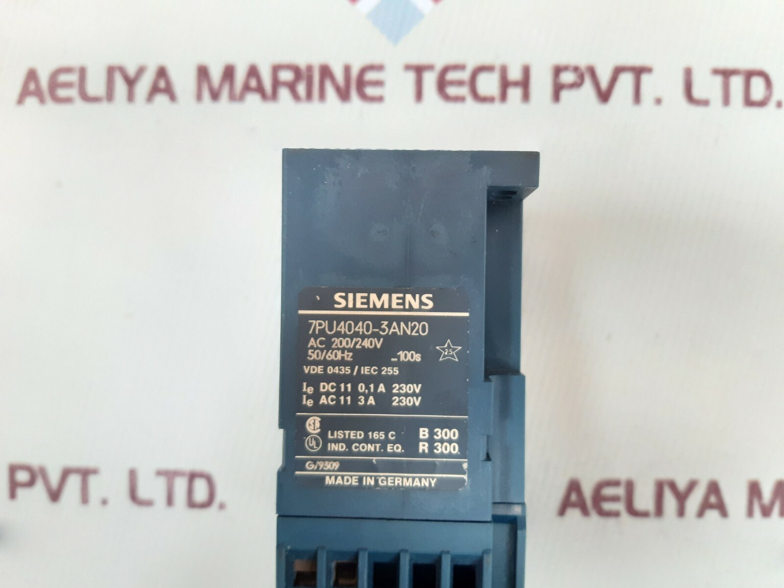 Siemens 7pu4040-3an20 on delay timer
