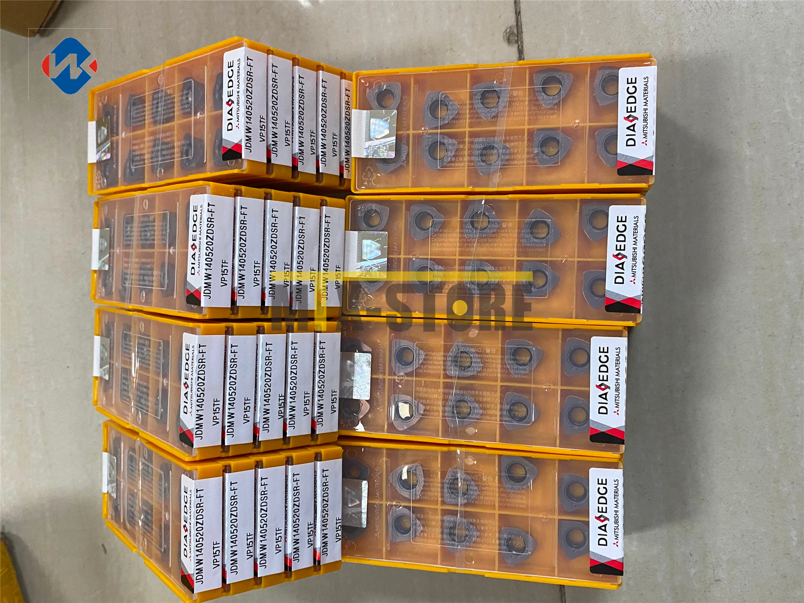 10pcs/box New Mitsubishi JDMW140520ZDSR-FT VP15TF Carbide Inserts