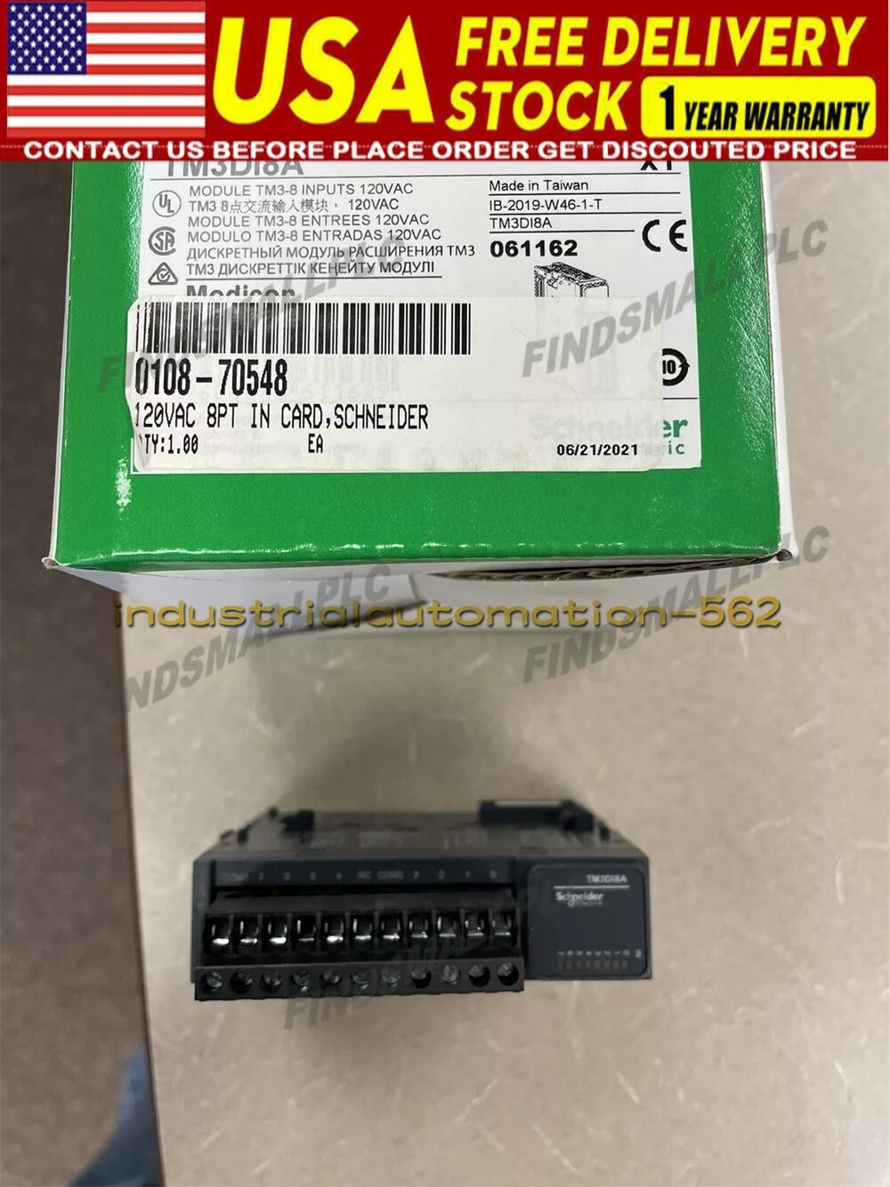 New & Genuine TM3DI8A PLC Module In Box Fast Ship 1PCS