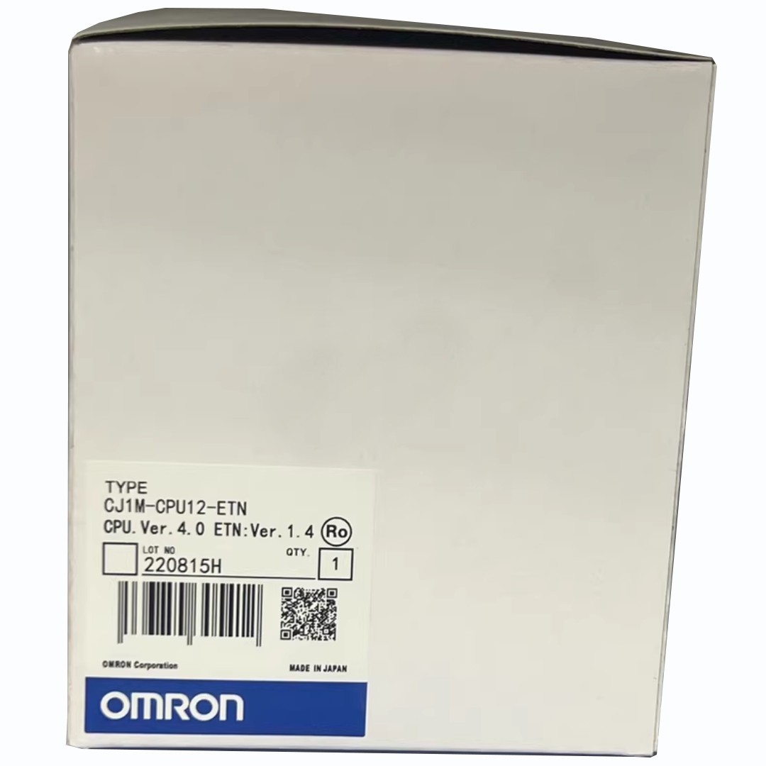 CJ1M-CPU12-ETN New Sealed Omron PLC MODULE CJ1M-CPU12-ETN