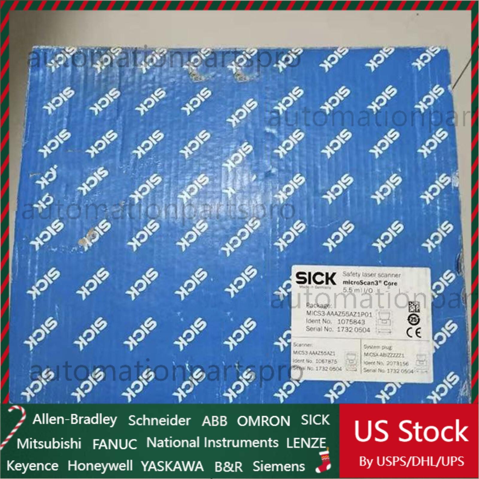 one new SICK MICS3-AAAZ55AZ1P01 safety laser scanner Fast Delivery