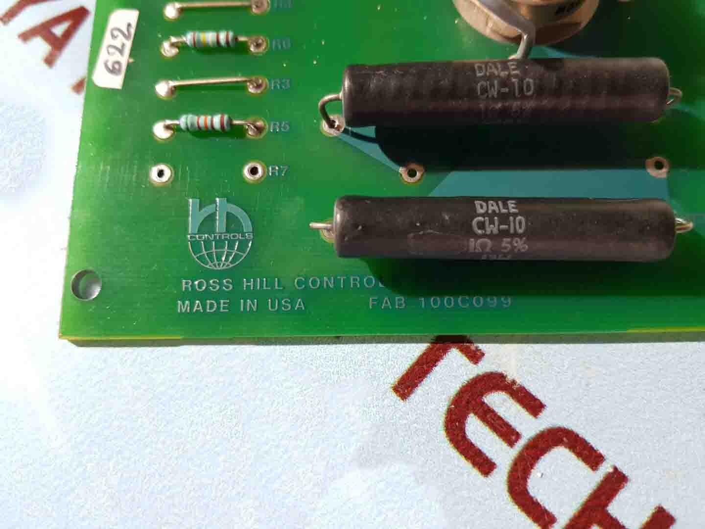 Ross hill controls fab 100c099 circuit board 0510-0400-00