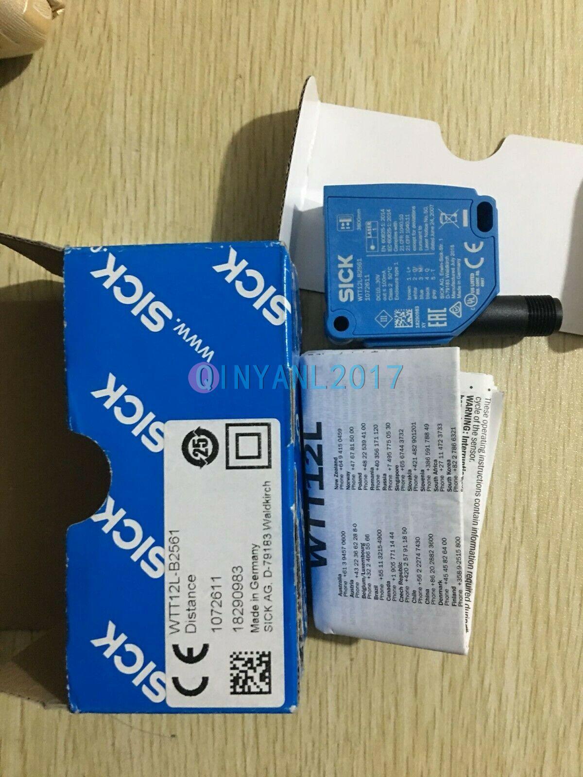 1PC NEW SICK Laser Photoelectric Sensor WTT12L-B2561 1072611