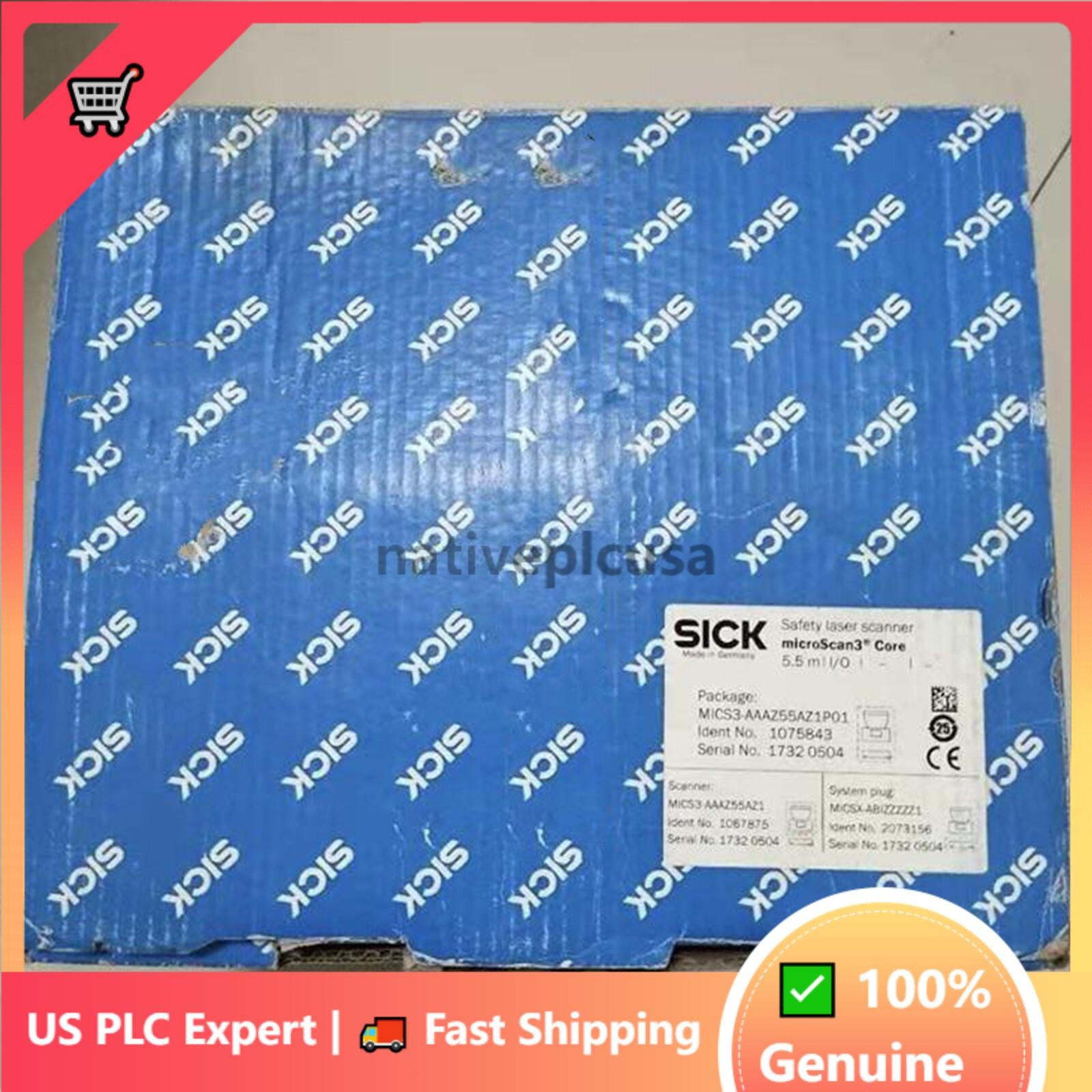one new SICK MICS3-AAAZ55AZ1P01 safety laser scanner Fast Delivery