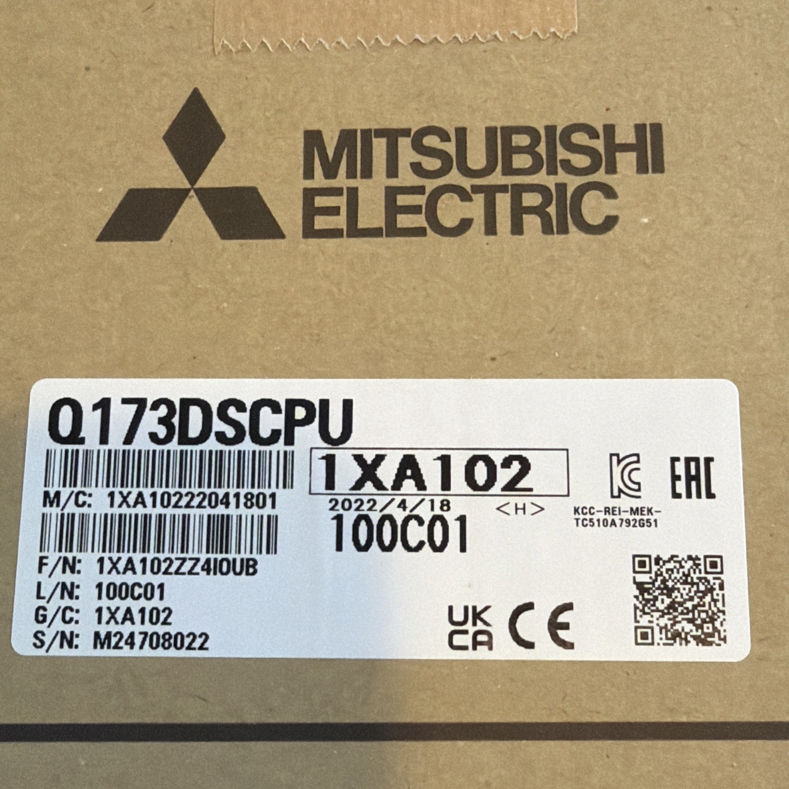Q173DSCPU 1PCS New Mitsubishi PLC Module Q173DSCPU