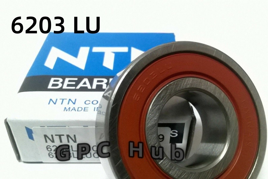 6203 LU 2PCS For 6203 LLU NTN Ball Bearing 17x40x12 mm deep groove ball bearing