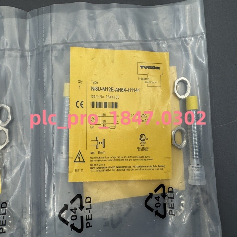 1PCS Brand New TURCK Ni8U-M12E-AN6X-H1141 Proximity Switch Sensor Fast delivery