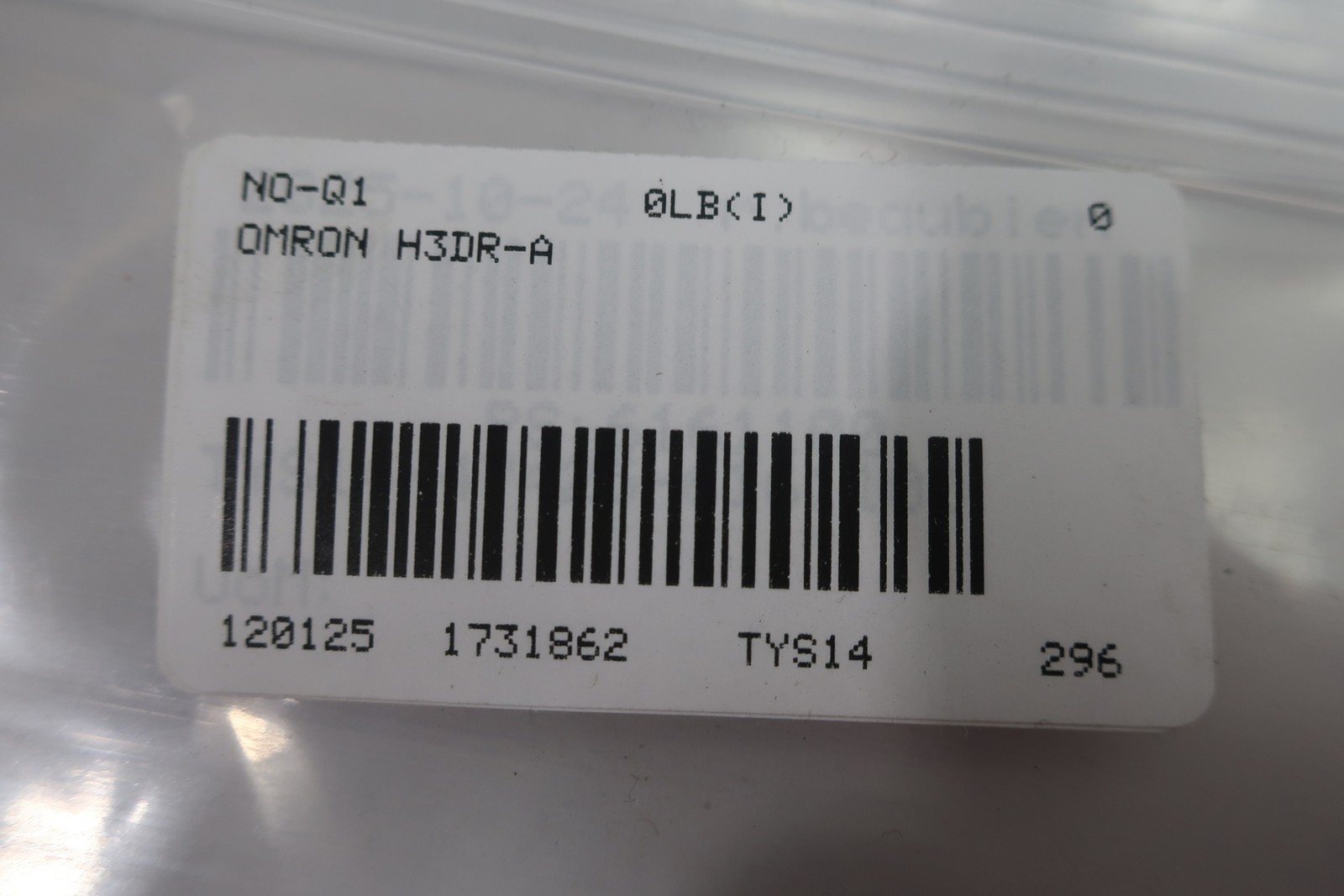 Omron H3DR-A Solid State Timer Relay 1.2sec-120hours 100-240v-ac