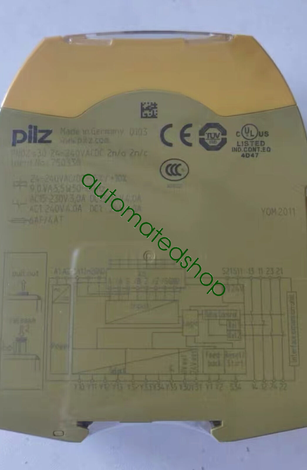 PILZ 750330 PLC Module Safety Relays PNOZ S30 24-240VADC New FedEx or DHL