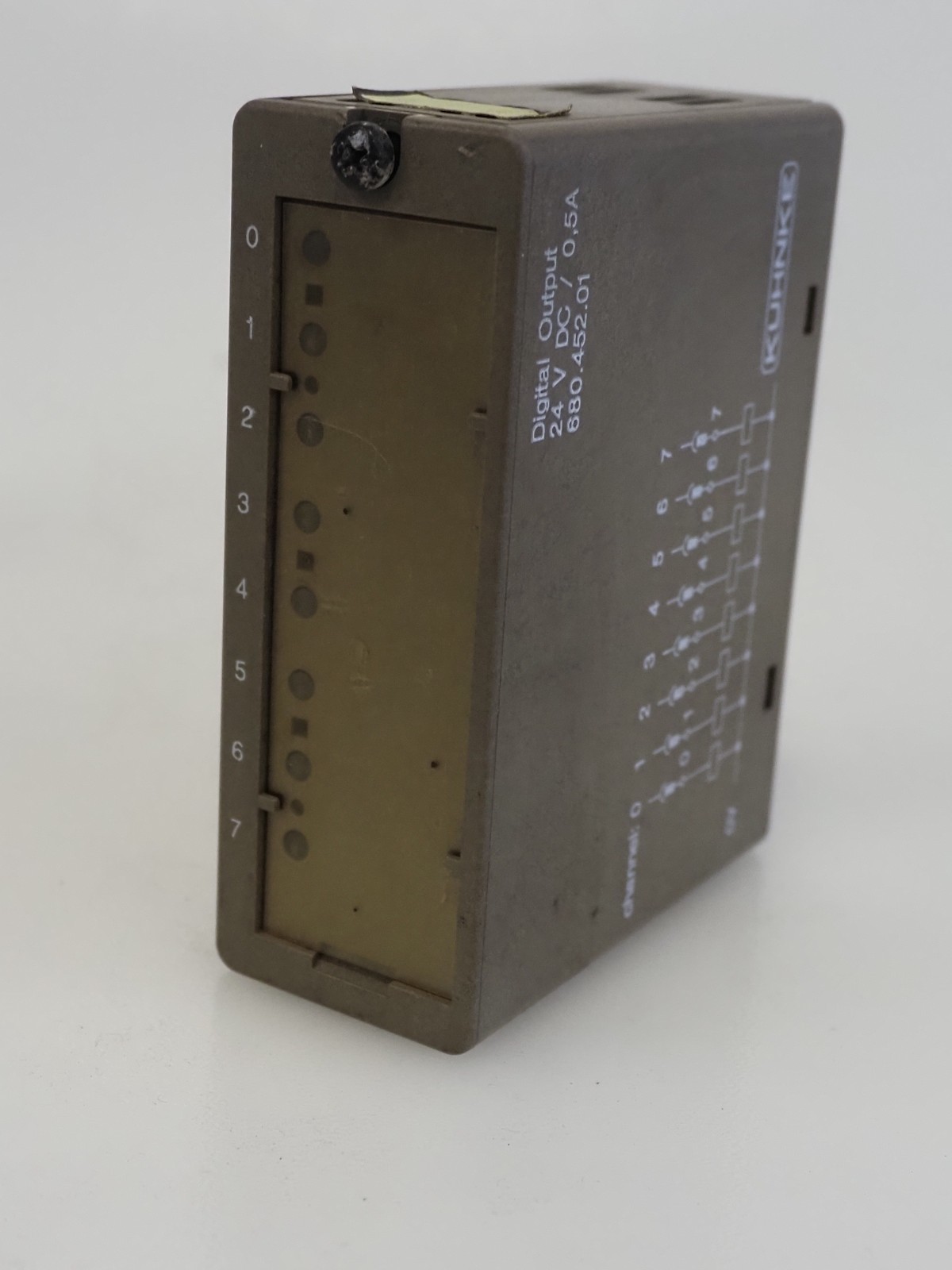 KUHNKE 680.452.01 Digital Output Module 24V DC / 0.5A 68045201 (*)