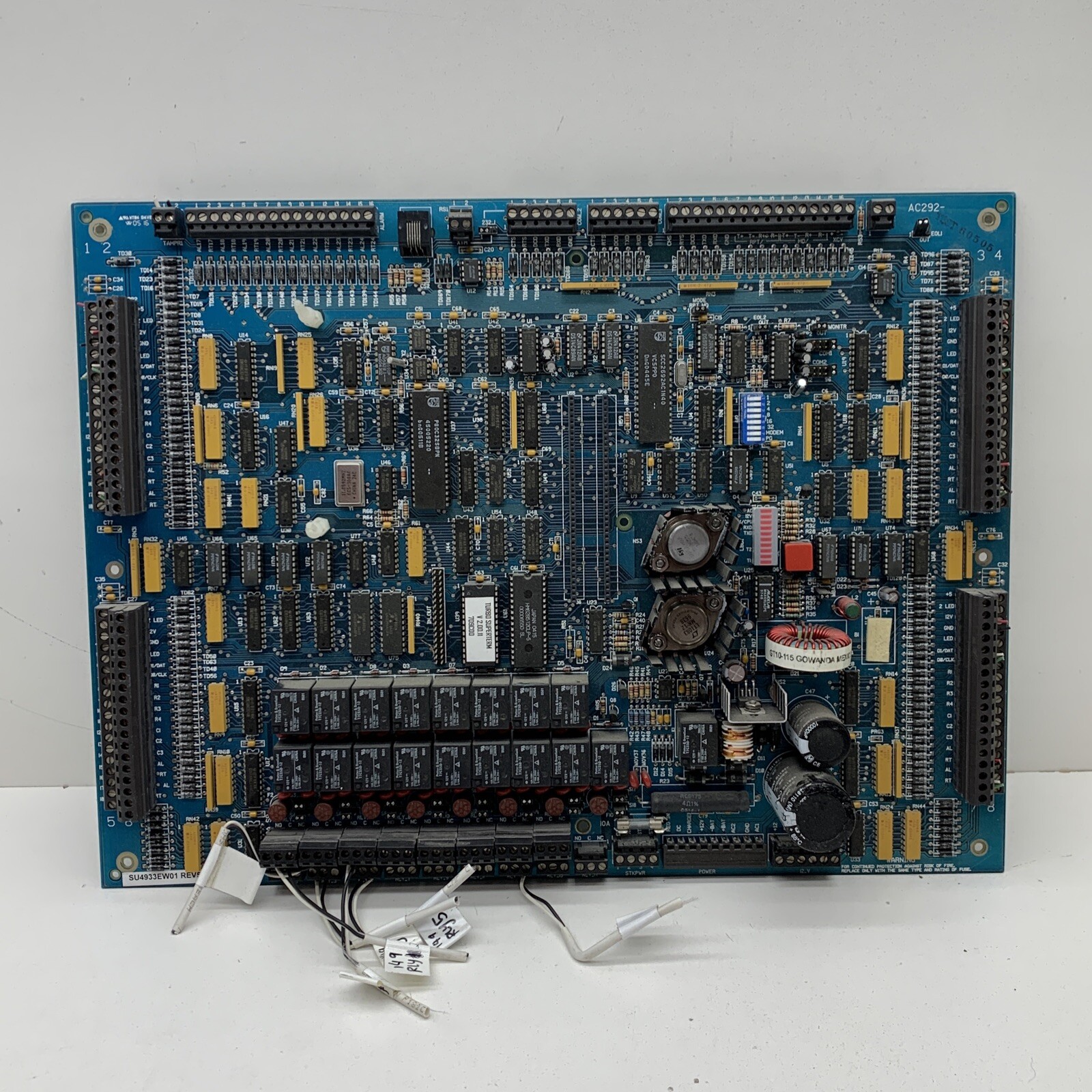 SU4933EW01 REV 5 Security Panel Access Control Board AC292