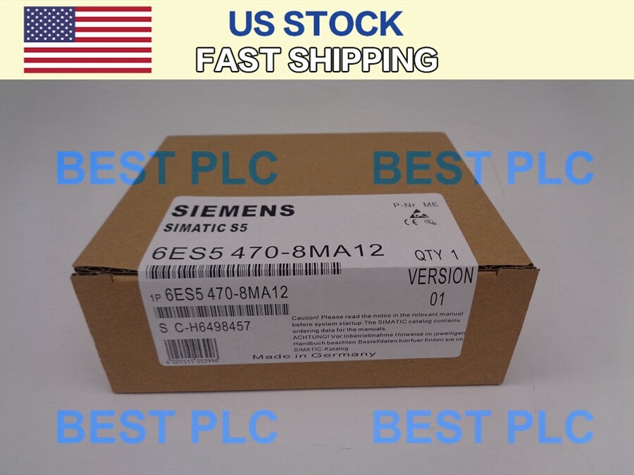 1PCS Brand New In Box Siemens 6ES5 470-8MA12 6ES5470-8MA12 PLC Module