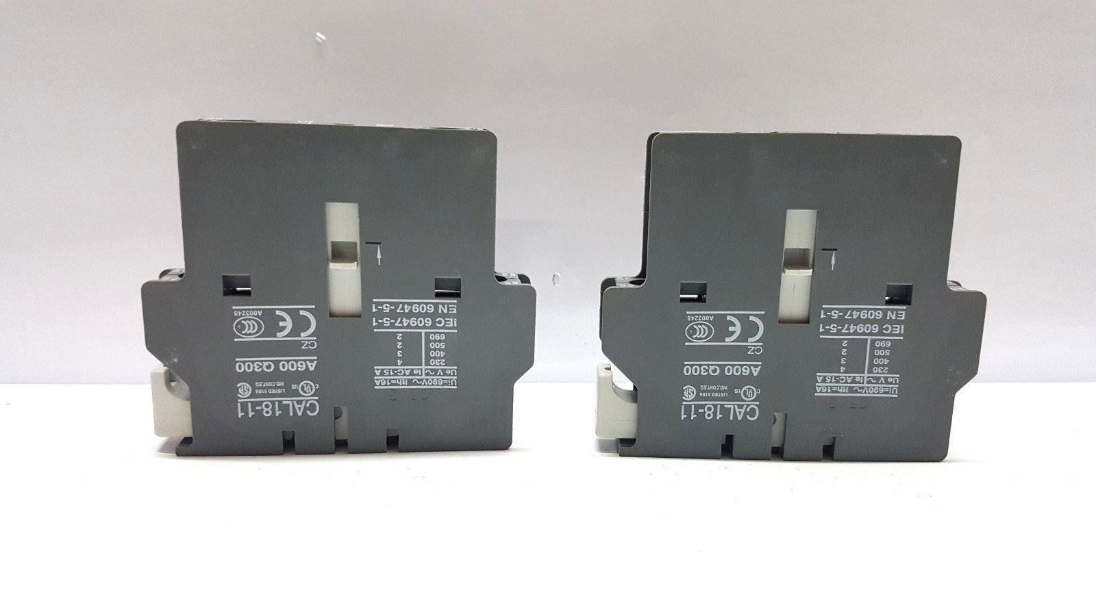 ABB CAL 18-11 AUXILIARY CONTACT 1SFN010720R1011 A600 Q300 2 PCS