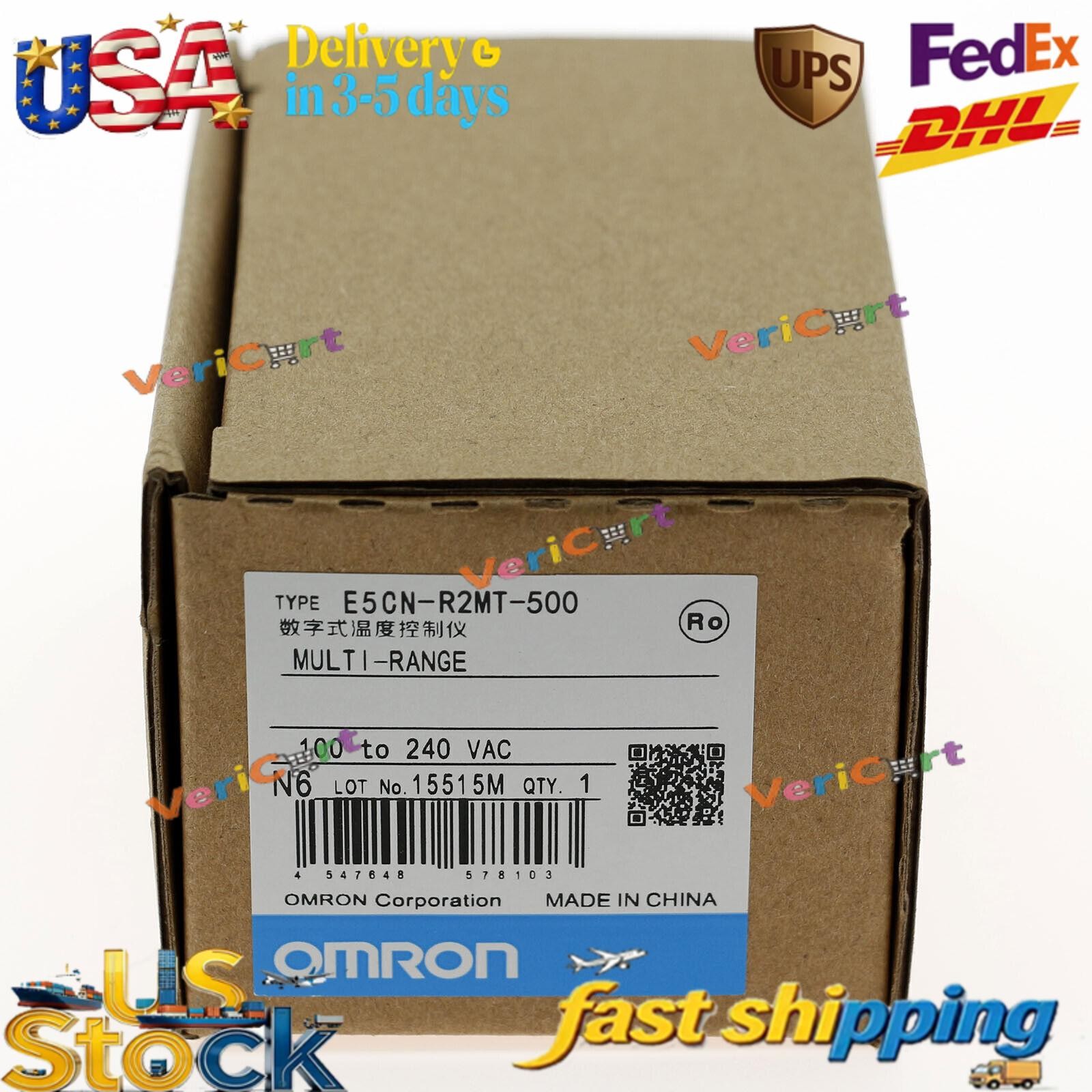 One New In Box OMRON E5CN-R2MT-500 Temperature Controller 100-240VAC US Free TAX