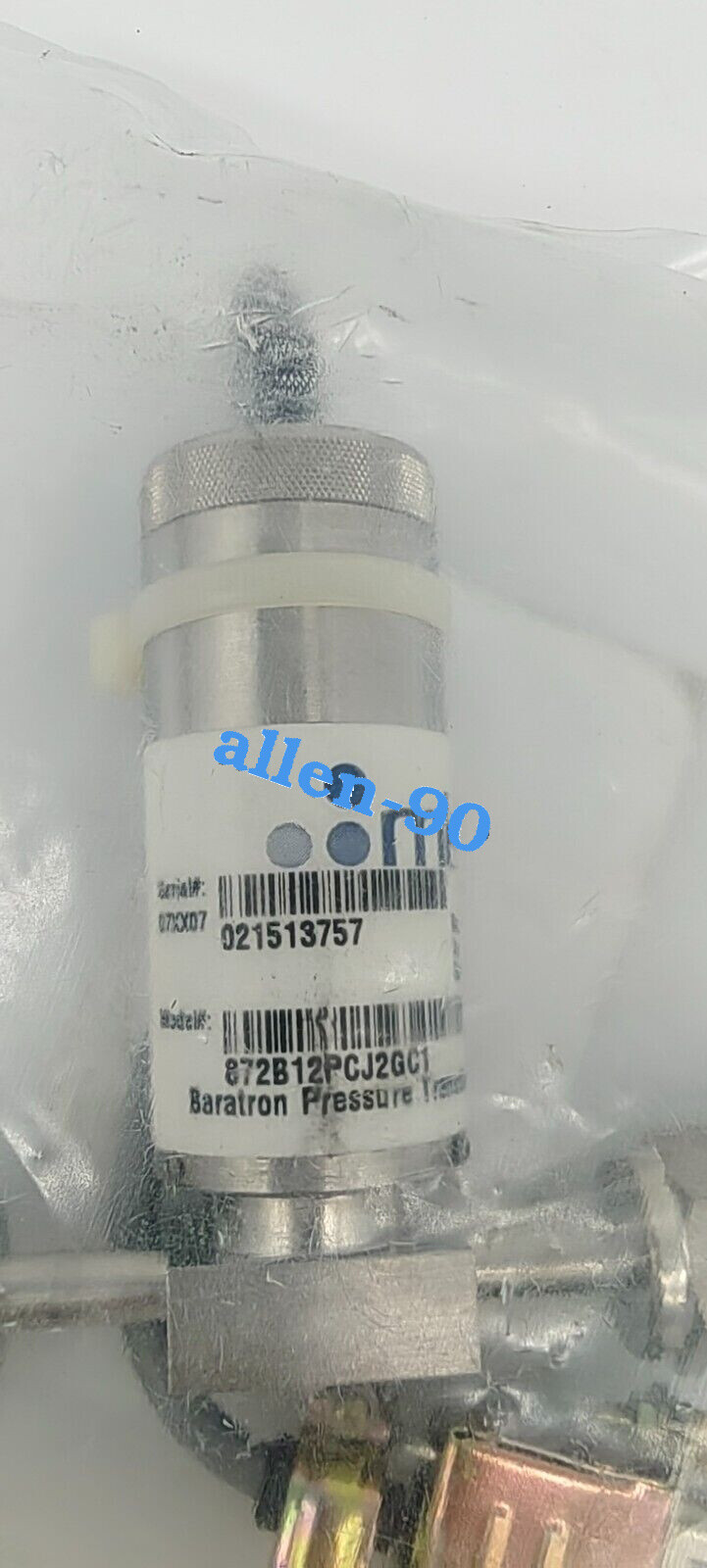 MKS 872B12PCJ2GC1 Pressure Transducer, 100psia,Input:13-32VDC,Output:0-10VDC