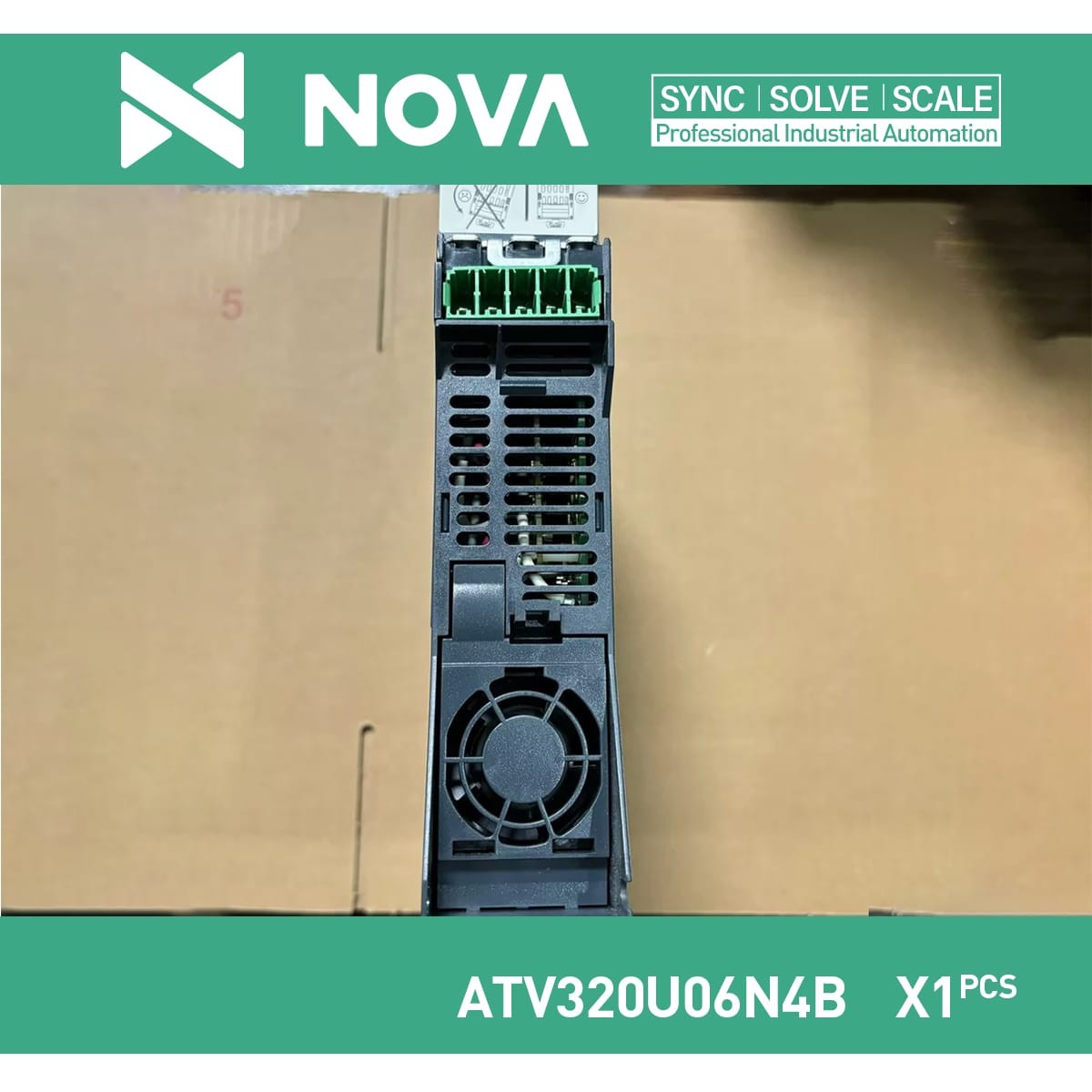 1pc New Schneider Altivar Machine ATV320 0.55kW Book VFD 380-500V ATV320U06N4B