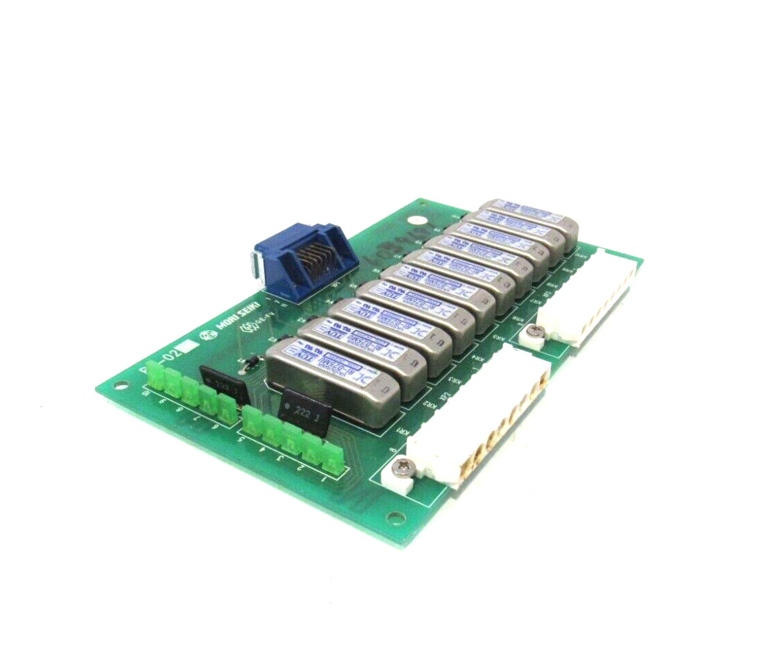 USED MORI SEIKI BU-02 RELAY BOARD BU02