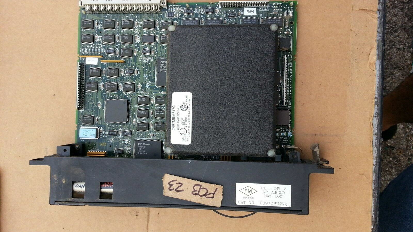 GE Fanuc IC697CPU772F Series 90-70 PLC CPU Processor Module Industrial Board