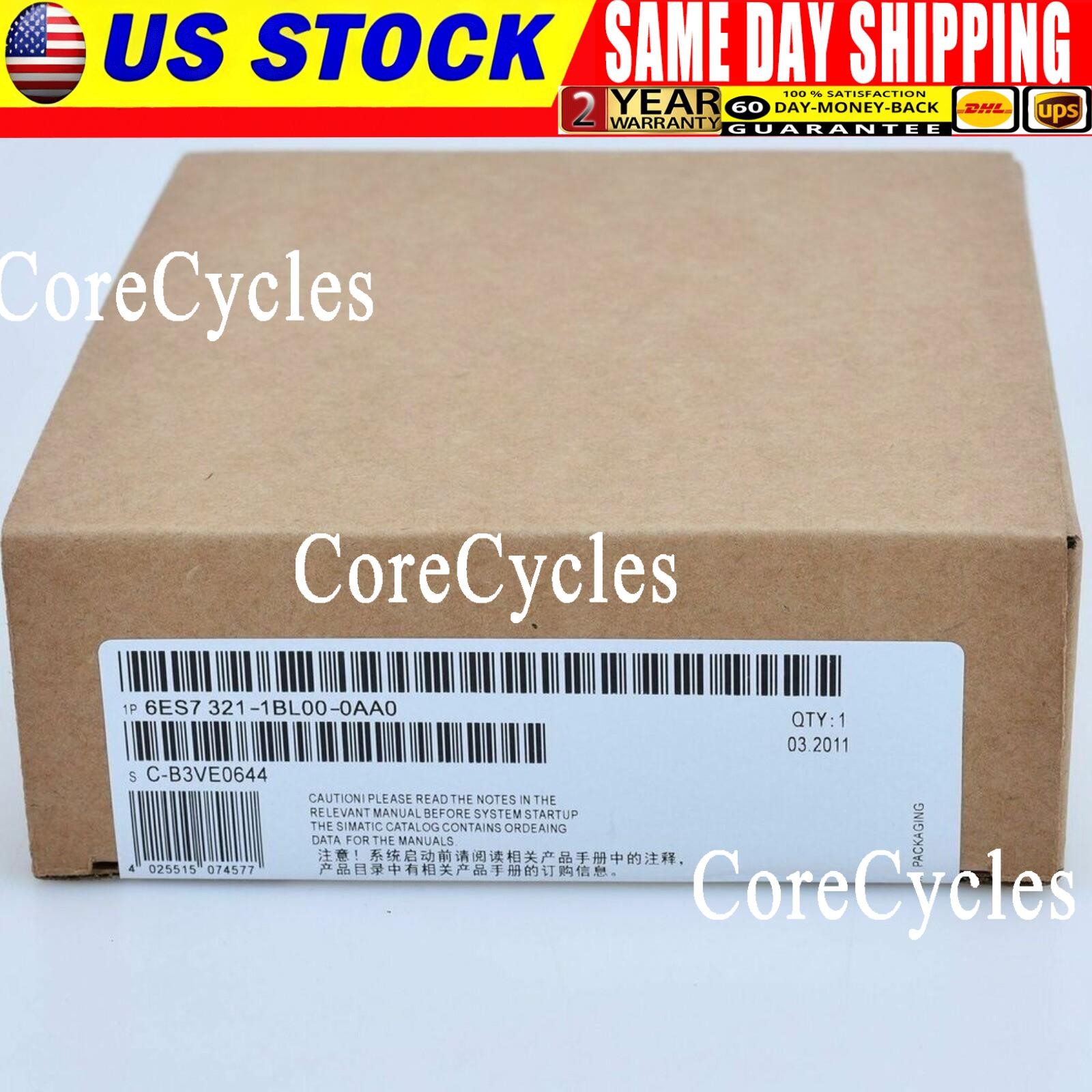 One New Siemens 6ES7 321-1BL00-0AA0 6ES7321-1BL00-0AA0 In Box Fast Shipping