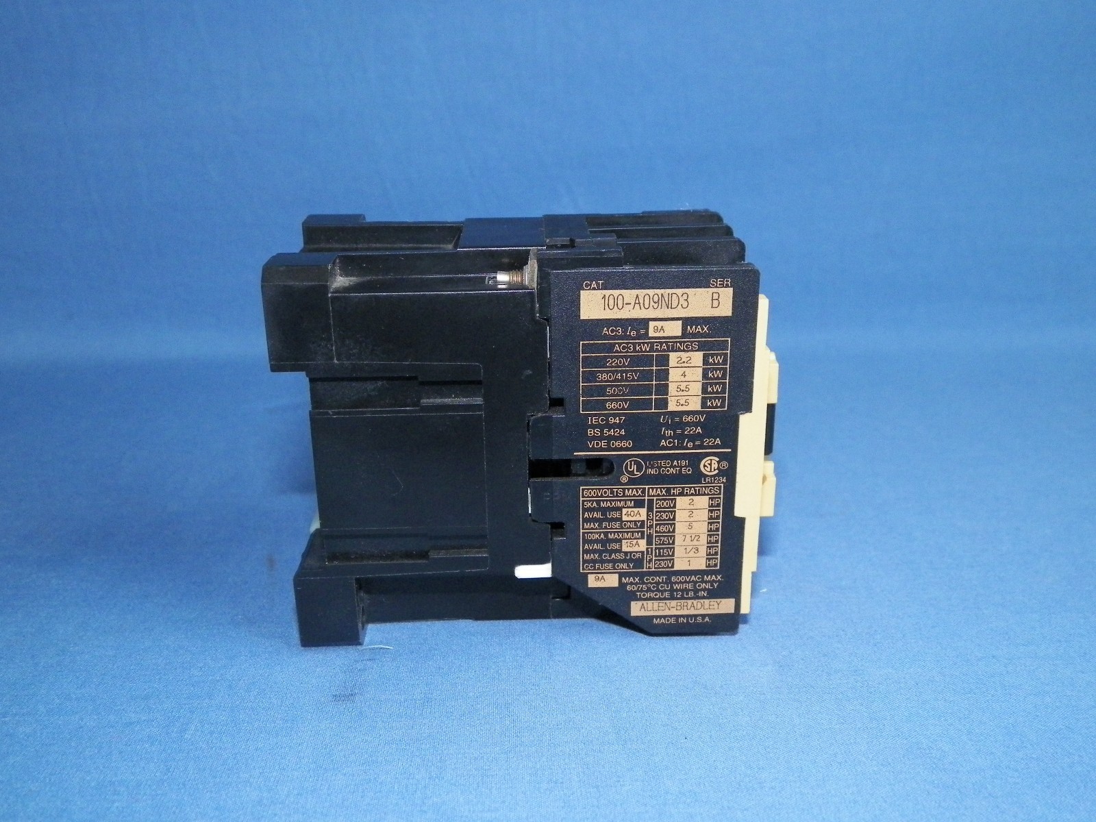 Allen-Bradley 100-A09ND3