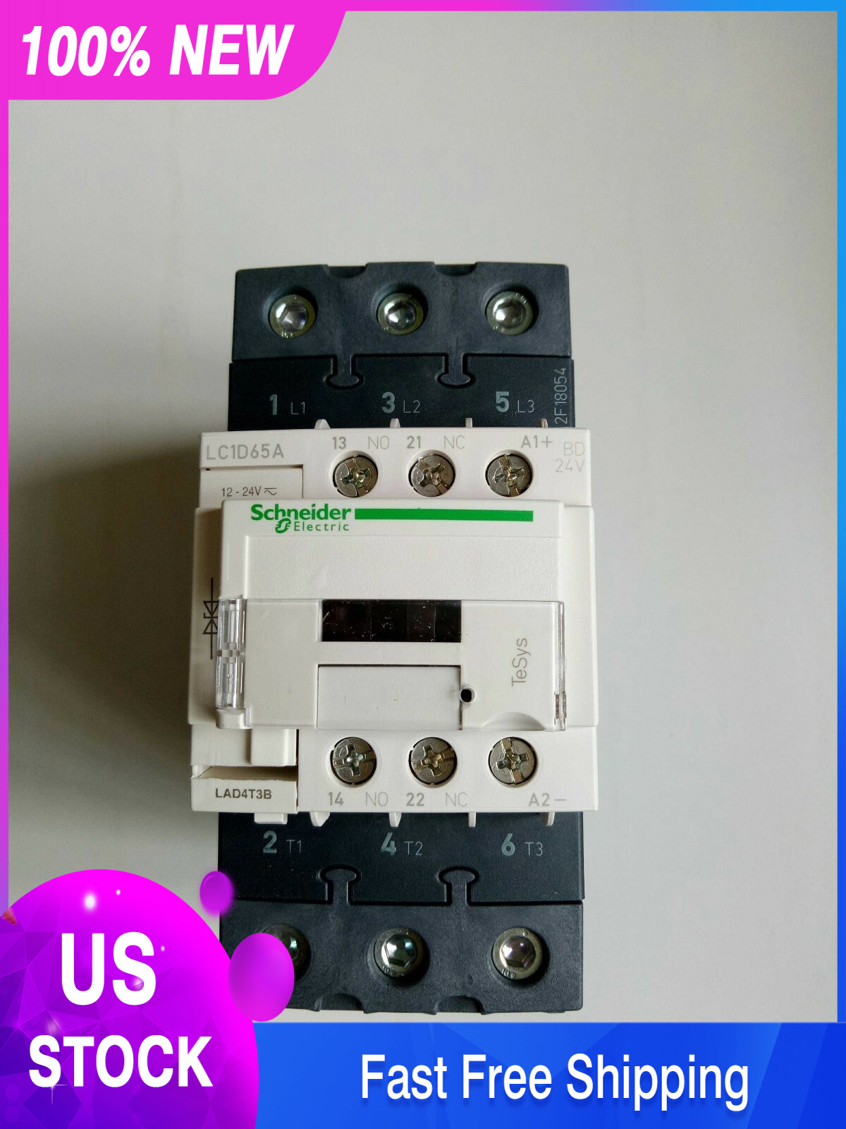 1PC Schneider LC1D65ABD Contactor 65A New In Box Fast Shipping