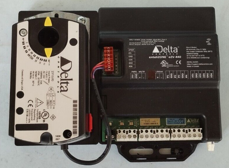 EZV-440-AMP Delta enteliZone Programmable VAV Controller eZV-440