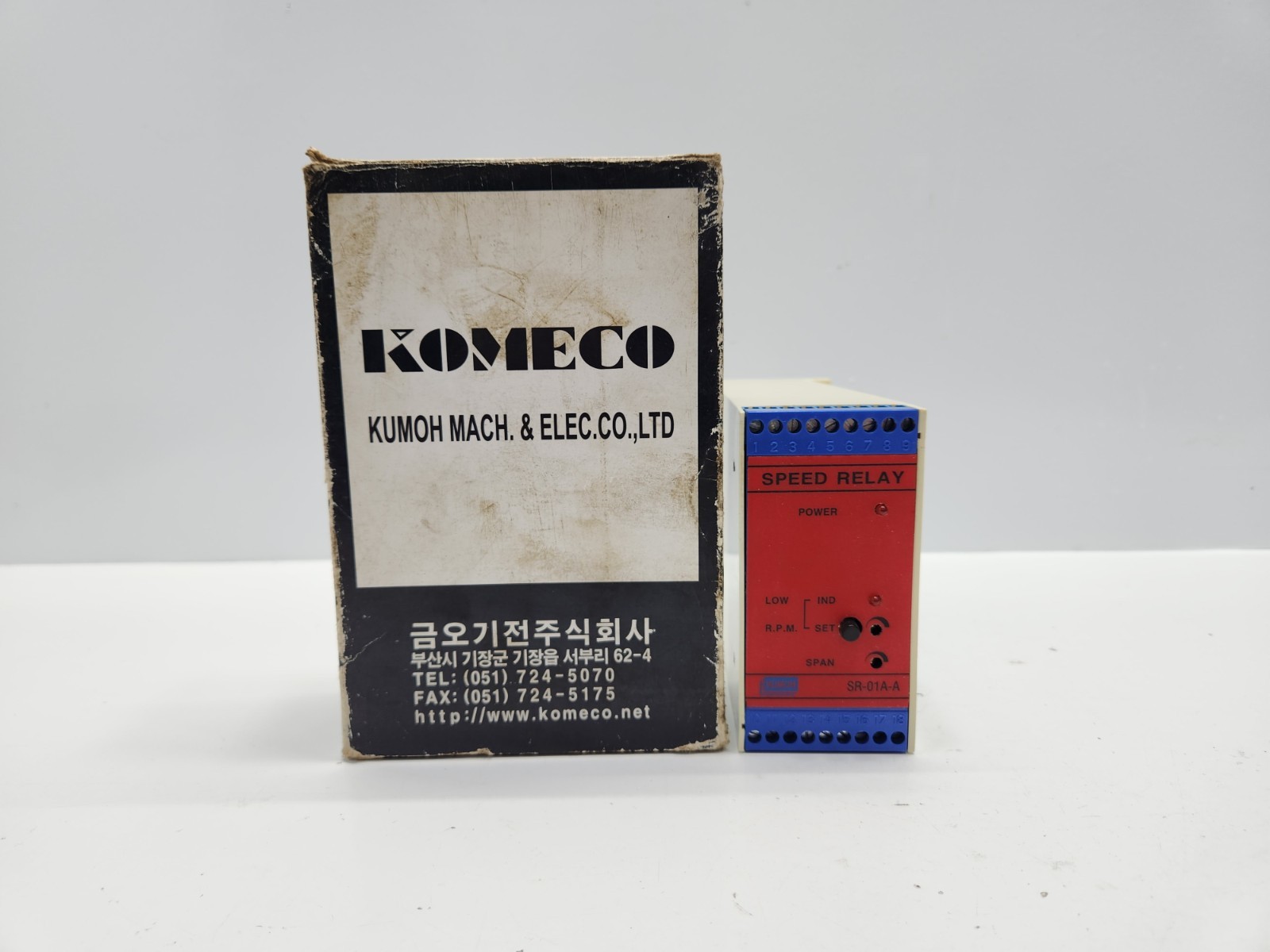 KOMECO SR-01A-A SPEED RELAY