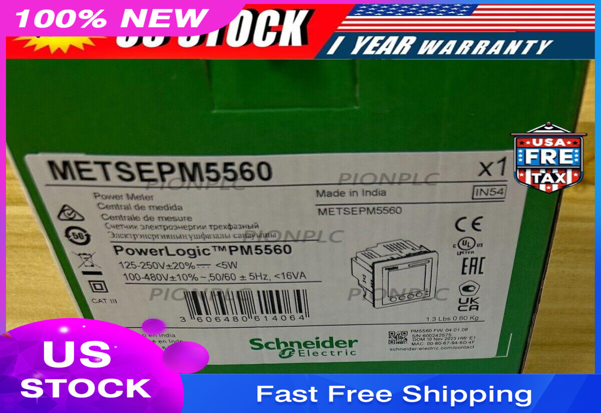 SCHNEIDER ELECTRIC PowerLogic Power Meter METSEPM5560
