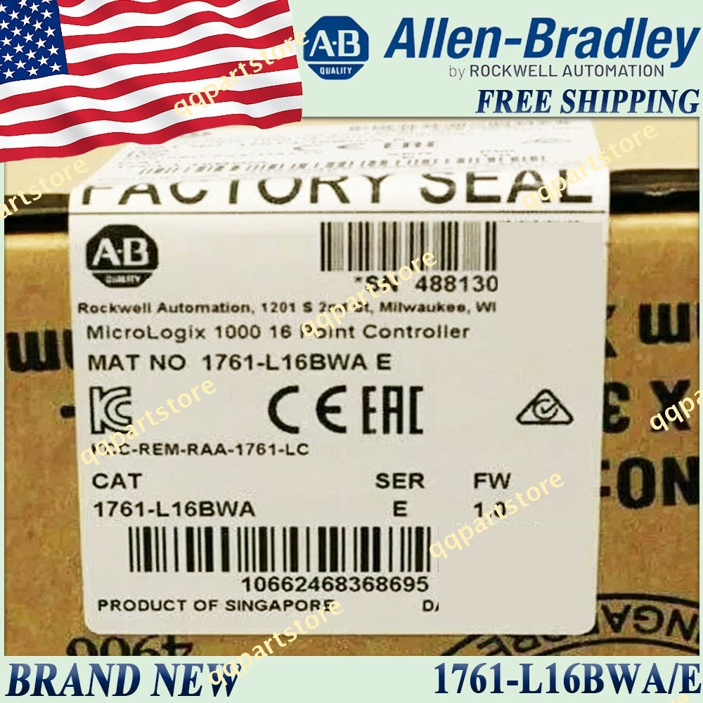 Original Sealed AB 1761-L16BWA/E MicroLogix 1000 16Point Controller 1761 L16BWA