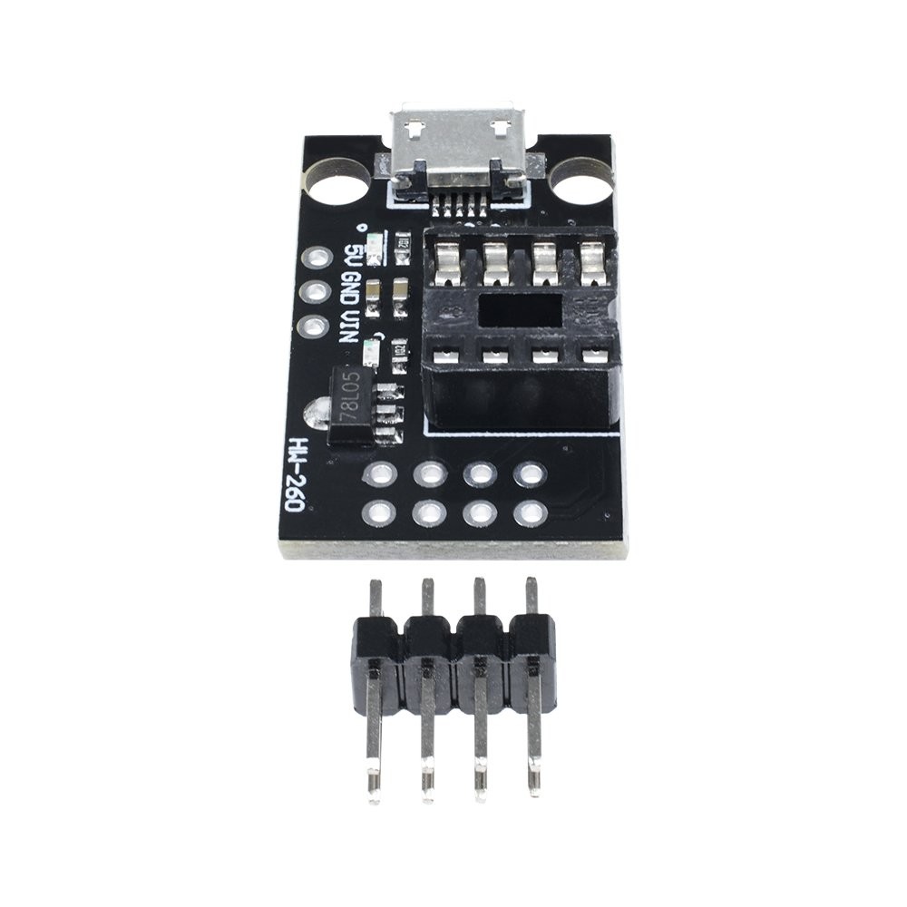 Development Programmer Board for ATtiny13A/ATtiny25/ATtiny45/ATtiny85